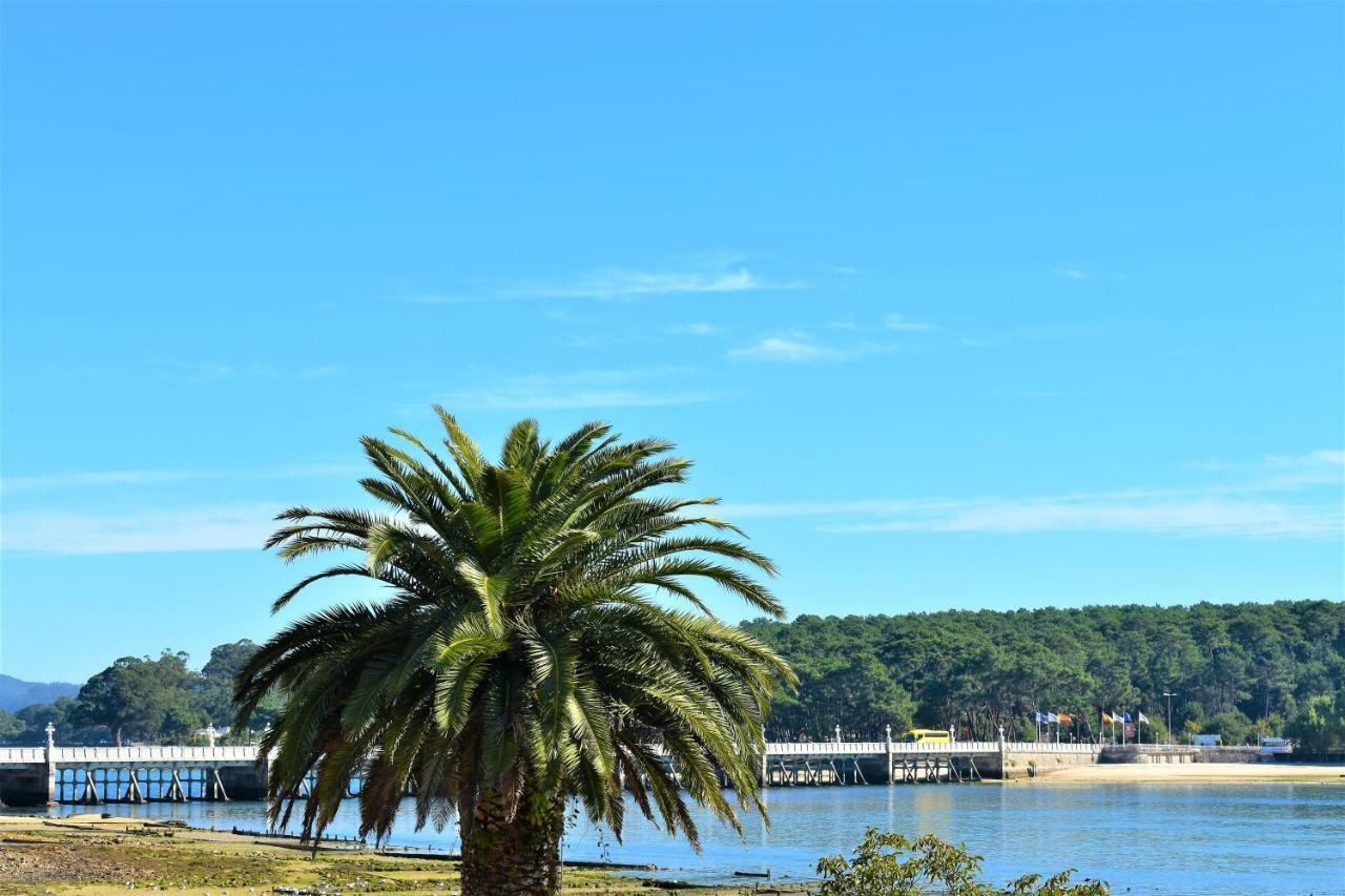 Appartamento Vistas Al Mar E Isla De La Toja O Grove Esterno foto